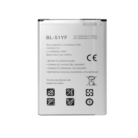 Replacement Battery For LG BL-51YF DS1402 G4 Note G4 Pro G4