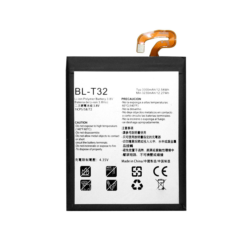Replacement BL-T32 Battery for LG G6 AS993 G600KP G600KR G600LP G600LR G600S G600SP H870K H870S H870U H871 H872 H873 LS993 US997 US997U VS988 VS988G