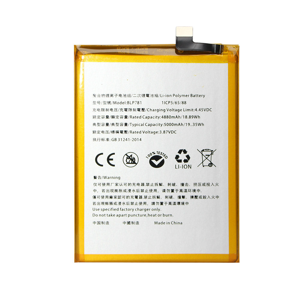 Replacement Battery for Oppo A52 A72 A92 CPH2059 CPH2061 CPH2067 CPH2069 PADM00 PADM10 BLP781
