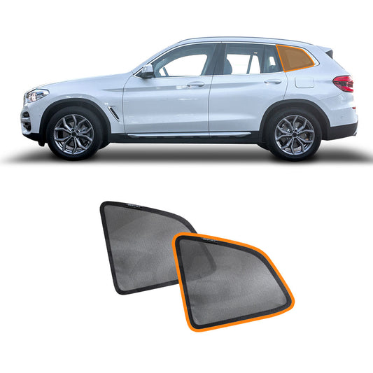Port Window Sun Shade for BMW X3 M F97 2017-2024 Car Sun Blind Mesh Third Row Window