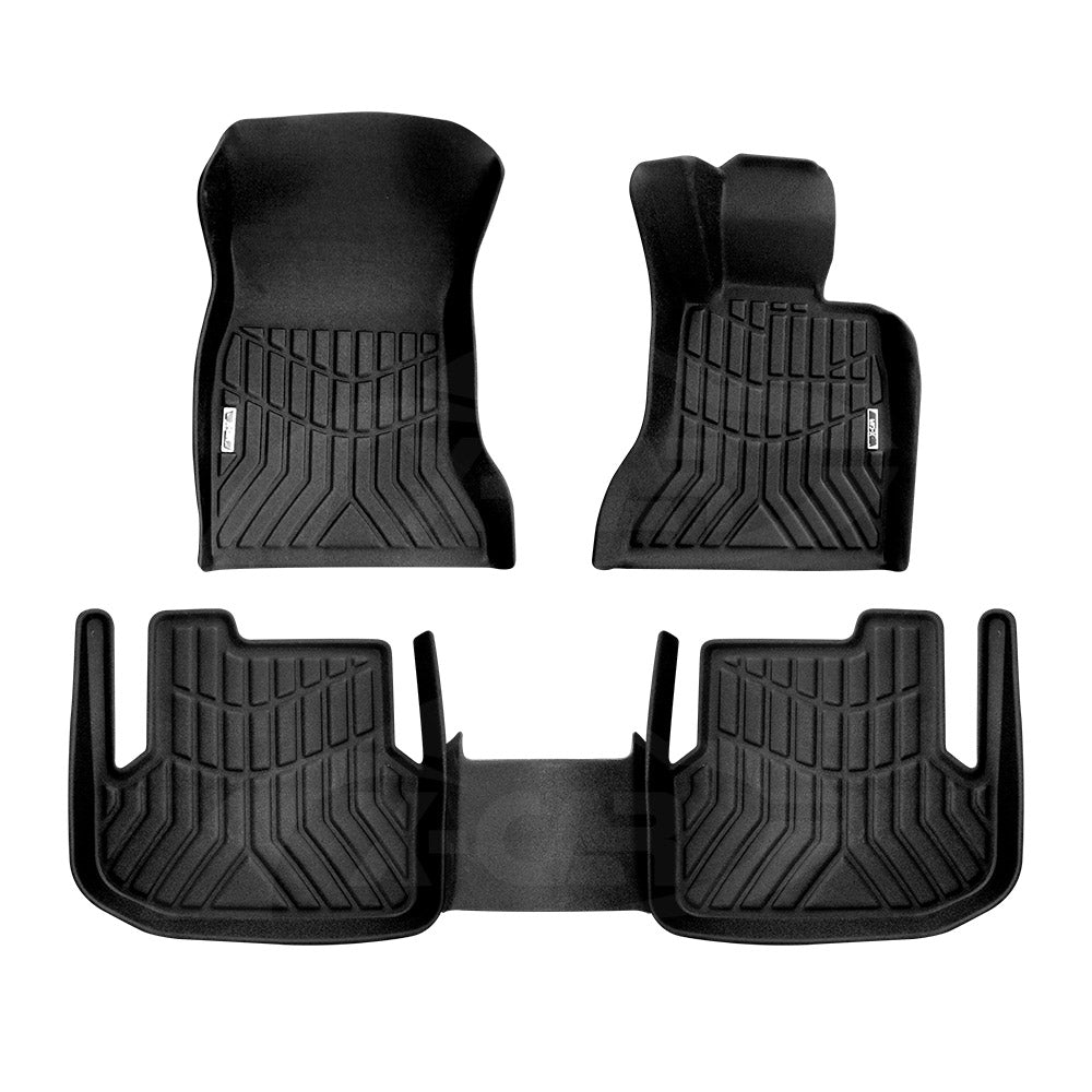 3D Floor Mats for BMW 5 Series F10 Sedan 2010-2016 Heavy Duty All Weather Car Mats Carpet Liner Set