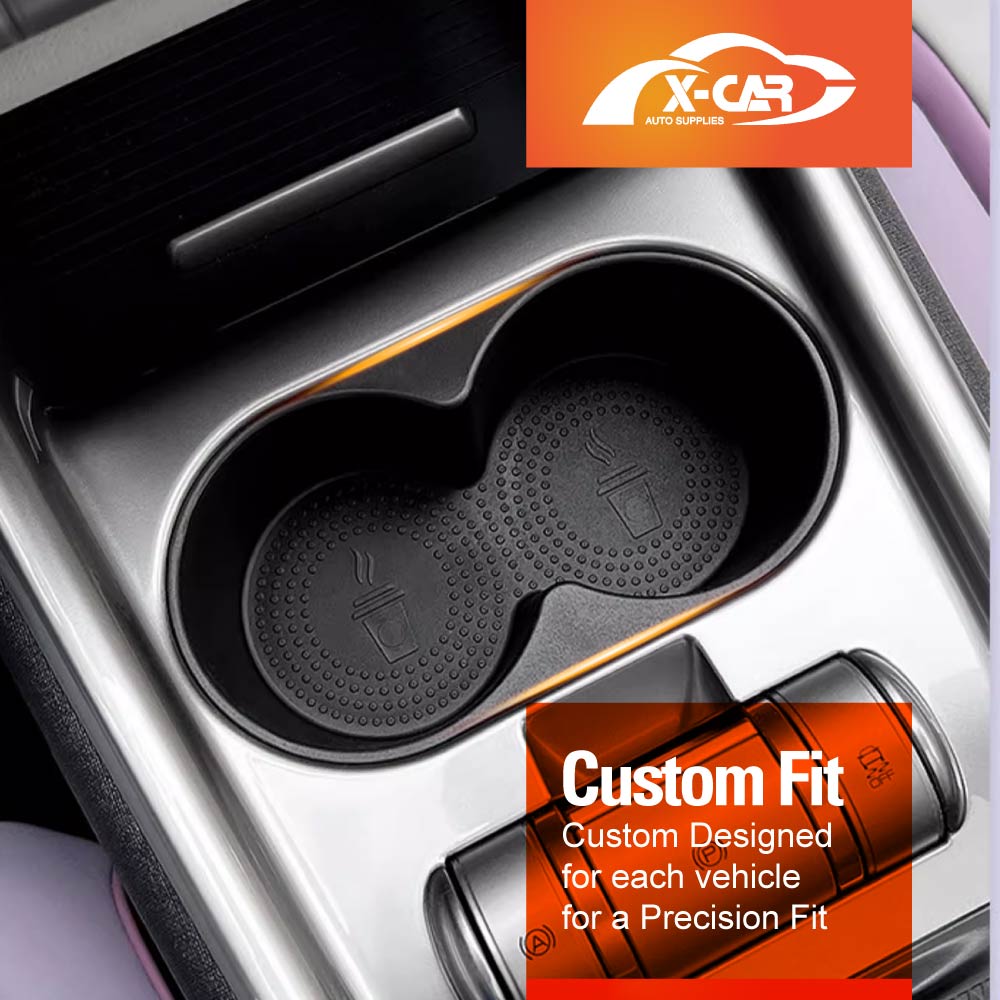 Centre Console Rubber Cup Holder Insert for BYD Dolphin 2023-2025 Accessories