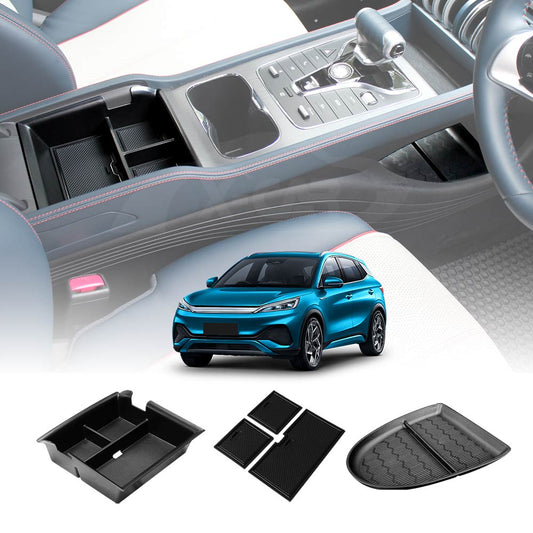 Centre Console Armrest Organizer Tray Combo for BYD Atto 3 2022-2025 Storage Box Accessories