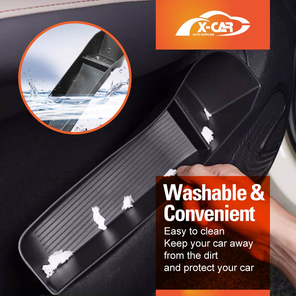 Car Door Side Storage Box Tray for BYD Dolphin 2023-2025 Organizer Accessories Front and Rear Row Set of 4