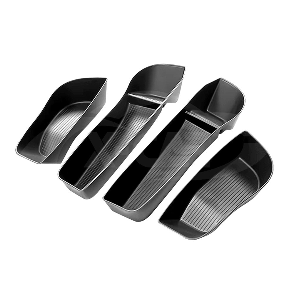 Car Door Side Storage Box Tray for BYD Dolphin 2023-2025 Organizer Accessories Front and Rear Row Set of 4