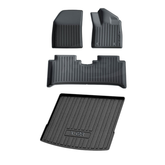 3D All-Weather Floor Mat Boot Liner Carpet for BYD Atto 3 2022-2025 Heavy Duty Cargo Trunk Mat Luggage Tray