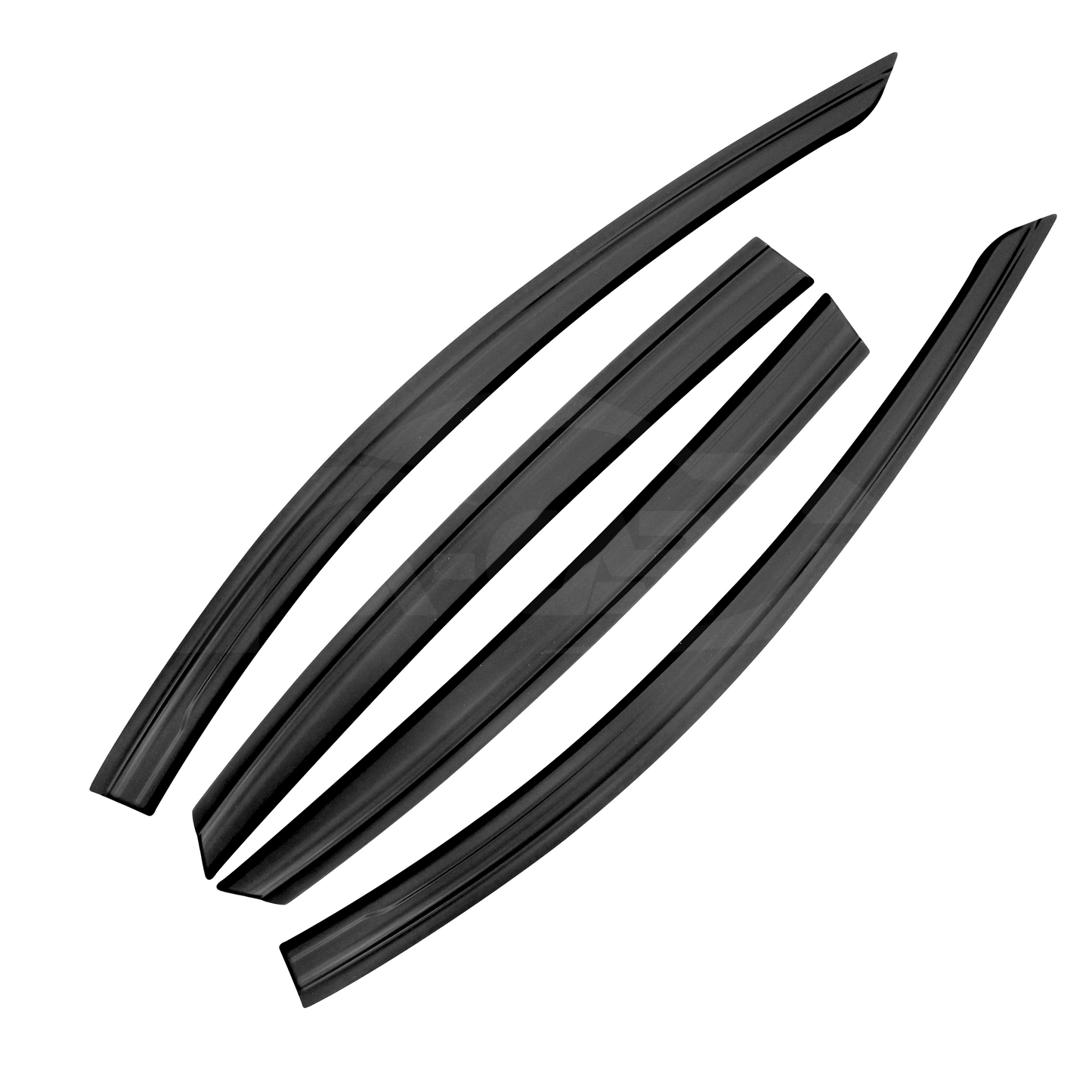 Weathershields for BYD Seal 2023-2025 Car Weather Shields Wind Deflectors Window Sun Visor 4 Pcs Extreme Dark