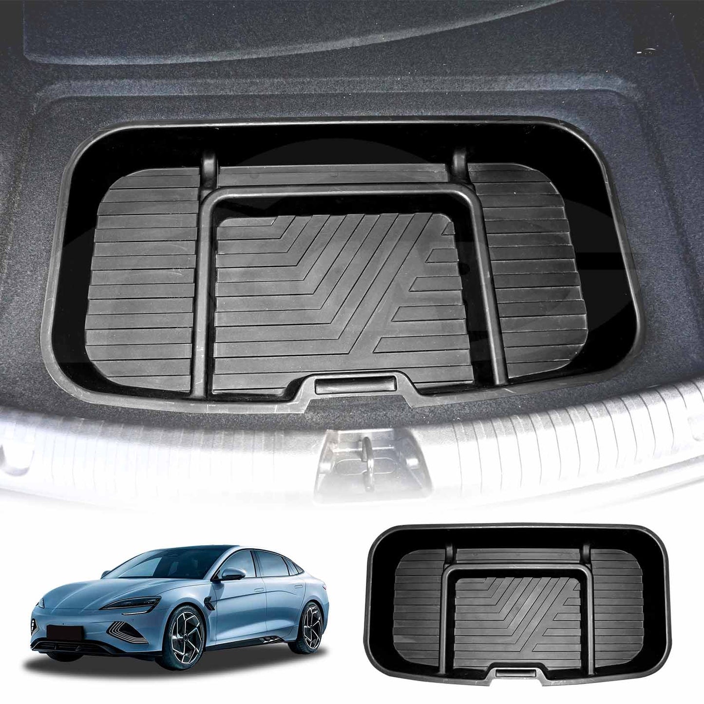 BYD Seal 2023-2025 Toolbox Luggage Tray Organizer Storage Box Organiser Tray Accessories