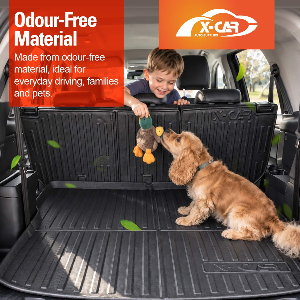 3D Floor Mats Boot Liner Set for GWM Ora 5 2026-Onwards Lower Boot Level All Weather Heavy Duty Cargo Kick Back Seat Cover