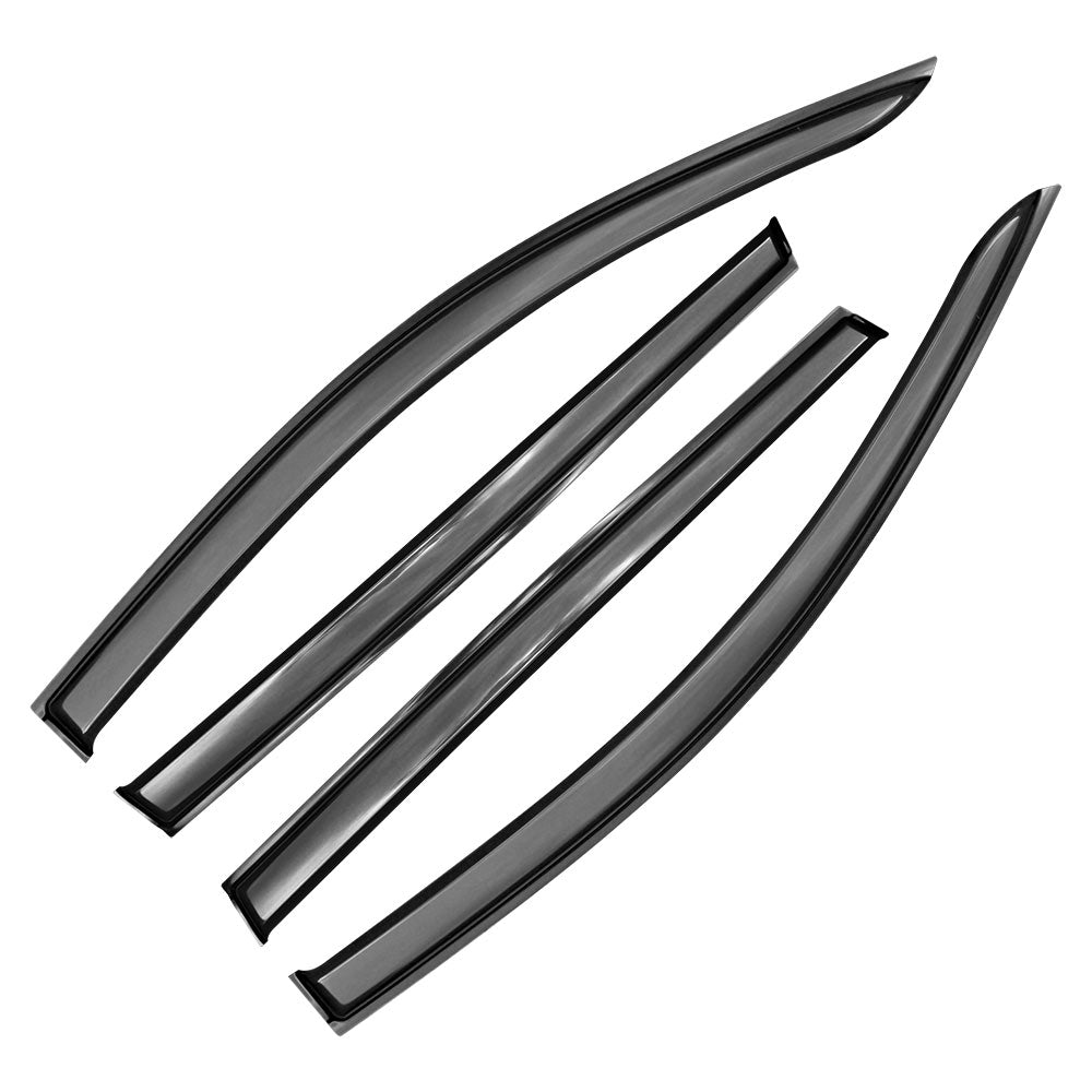 Premium Weathershields for Kia Carnival 2014-2020 Car Weather Shields Wind Deflectors Window Sun Visor 4-Piece Set