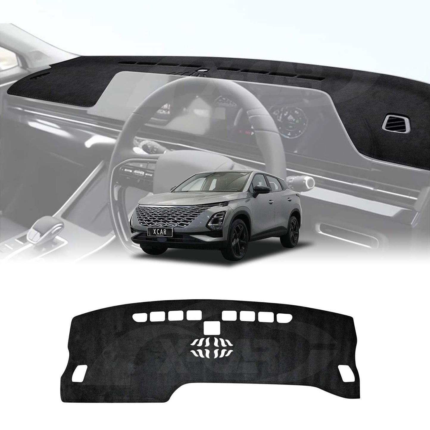 Dash Mat for Chery OMODA 5/5 GT 2023-2025 Non-Slip Microfiber Pad Interior Accessories