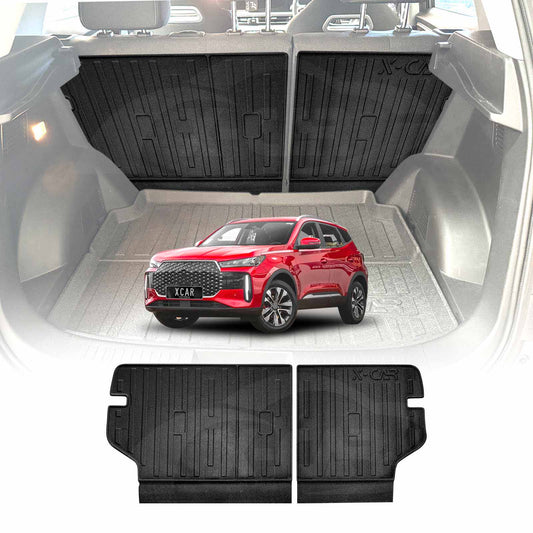 Back Seat Protector for Chery Tiggo 4 2025-Onwards All Weather Heavy Duty Car Seat Kick Mats Cover
