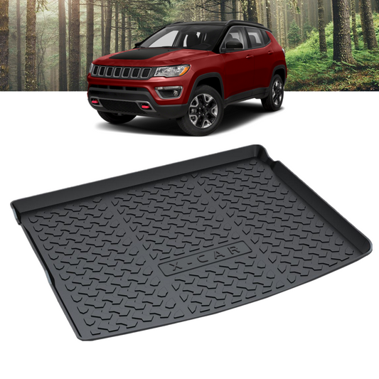 Boot Liner for Jeep Compass 2017-2025 All Weather Heavy Duty Cargo Trunk Cover Mat Luggage Tray Car Accessories