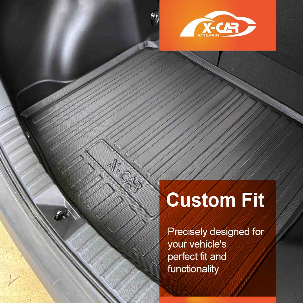 3D Floor Mats Boot Liner for Toyota Corolla Cross 2022-Onwards All Weather Heavy Duty Cargo Car Trunk Luggage Tray
