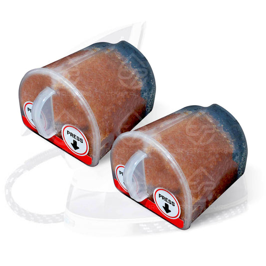 Pack of 2 Anti-Calc Filter Cartridge compatible with Philips PerfectCare Pure GC7620 GC7630 GC7631 GC7635 GC7636 GC002-00 423902178465 Steam Iron