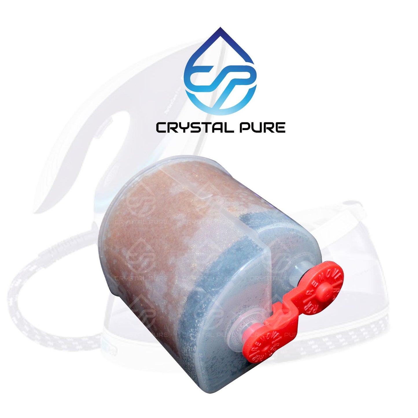 Pack of 4 Anti-Calc Filter Cartridge compatible with Philips PerfectCare Pure GC7620 GC7630 GC7631 GC7635 GC7636 GC002-00 423902178465 Steam Iron