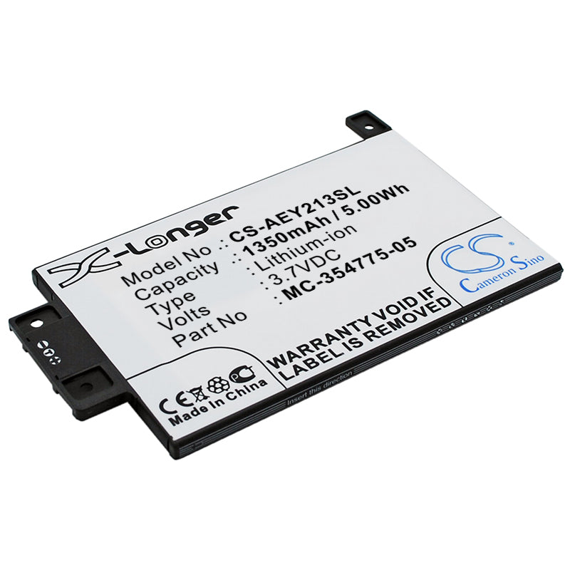 58-000049 MC-354775-05 S13-R1-D S13-R1-S Replacement Battery For Amazon Kindle Paperwhite 2 eReader 2nd Gen 6" DP75SDI 2013 Kindle Touch 6" 2013