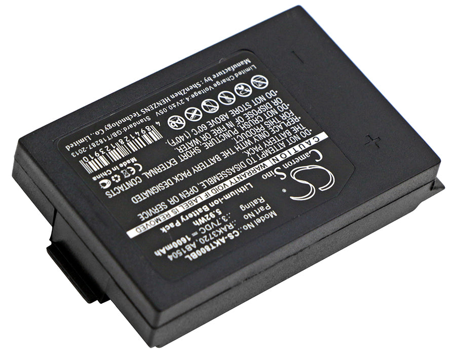 Replacement Battery for Akerstroms AQ80 T-Rx 12b 28jb TX50 Crane Remote Control Transmitter, Part 933719-000 AB11R AB1504 RAK3720