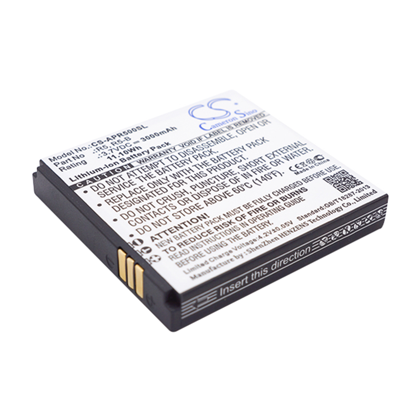 Replacement 3000mAh Battery for Aspera R5 R5-B CPB-R5-BP1 CS-APR500SL Mobile Phone
