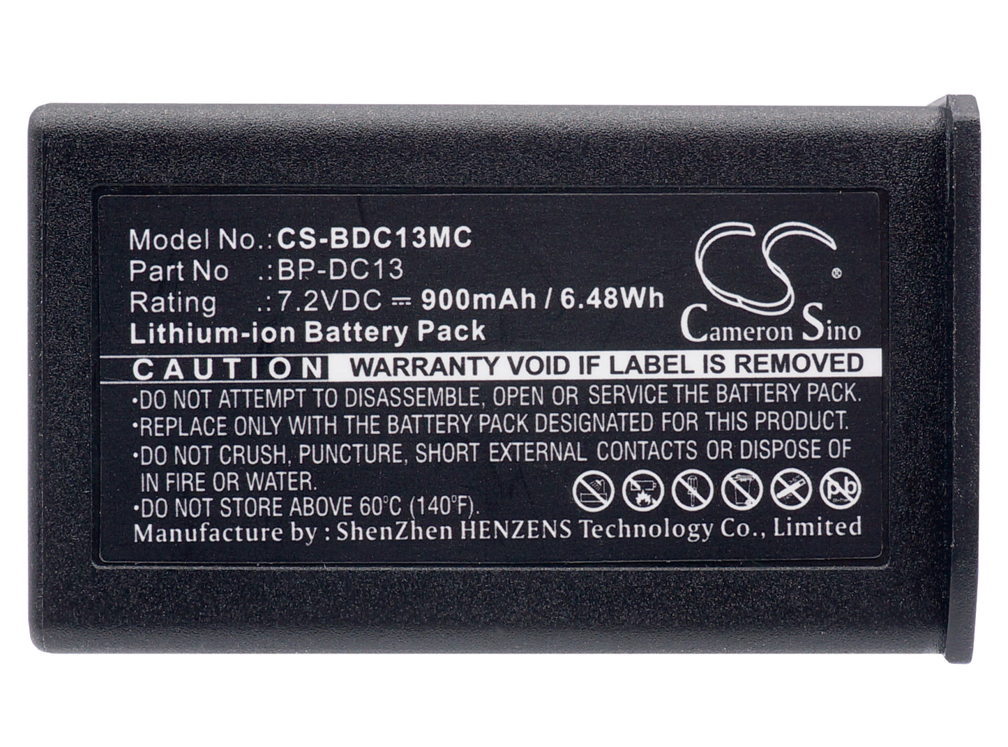 Replacement Battery for LEICA T/TL/TL2/T Typ 701/Silver 19800/Silver 19800 TT/BP-DC13 Digital Camera