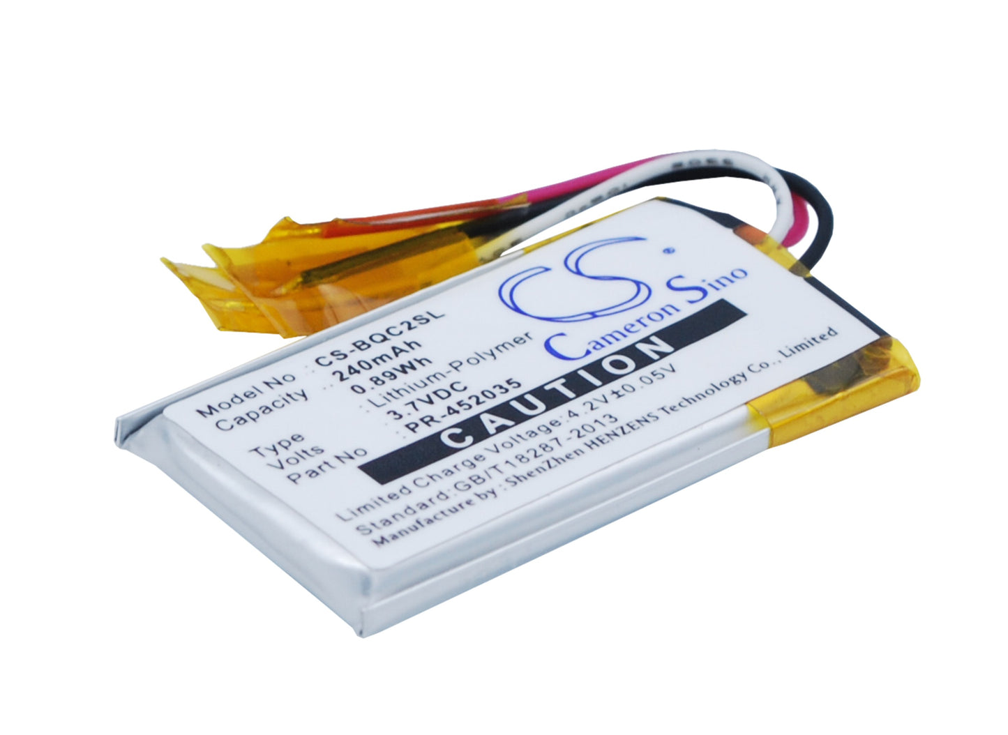 Replacement Battery for BOSE Quiet Comfort 20 QC20 headphone,Part PR-452035