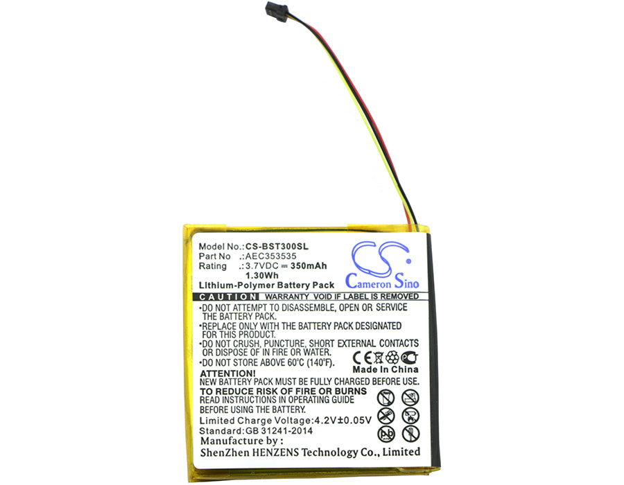 Beats Solo 2.0 & 3.0 Wireless Headphone Replacement Battery, For Part AEC353535