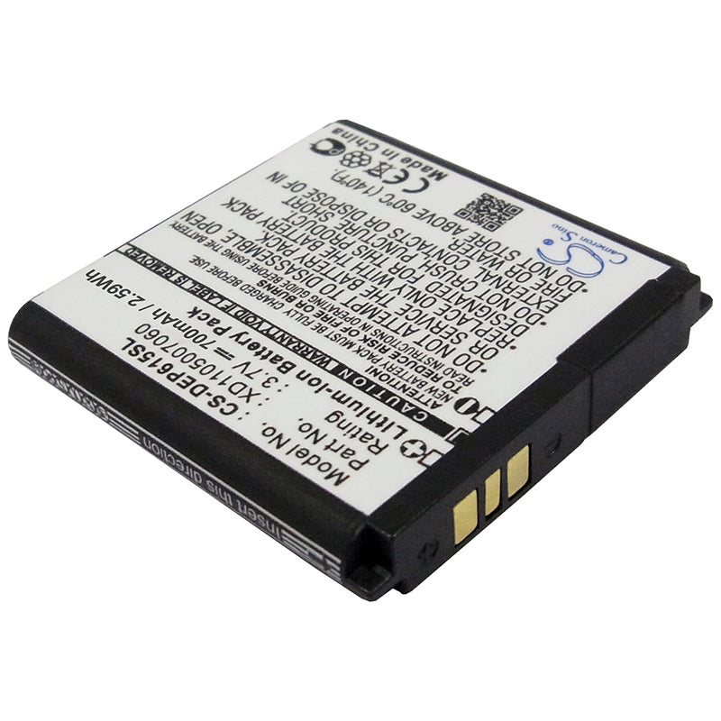 Replacement Battery for Doro PhoneEasy 614 615 680 682 DP615 XD1105007060 Phones