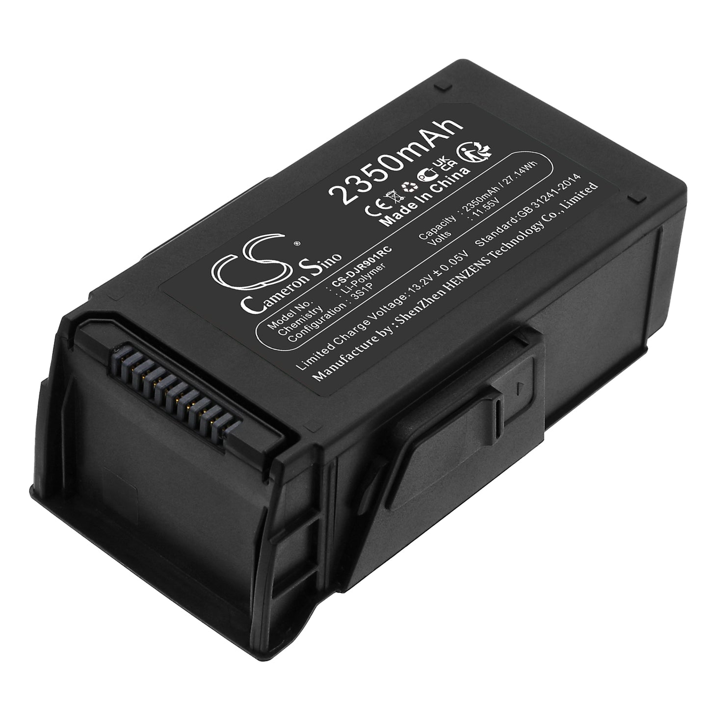Replacement Battery for DJI Mavic Air 1 Intelligent Flight Drone, Part# PB1-2375mAh-11.55V