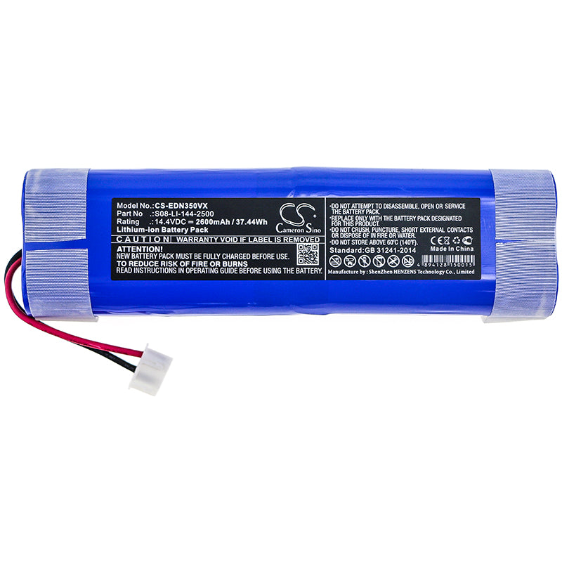 New Replacement Battery for Ecovacs Robot Vacuum Cleaner Deebot DJ35 DJ36 DK35 DK36 DK520 Deebot Ozmo Slim 10 DK3G DN55 DN520 S08-LI-144-2500