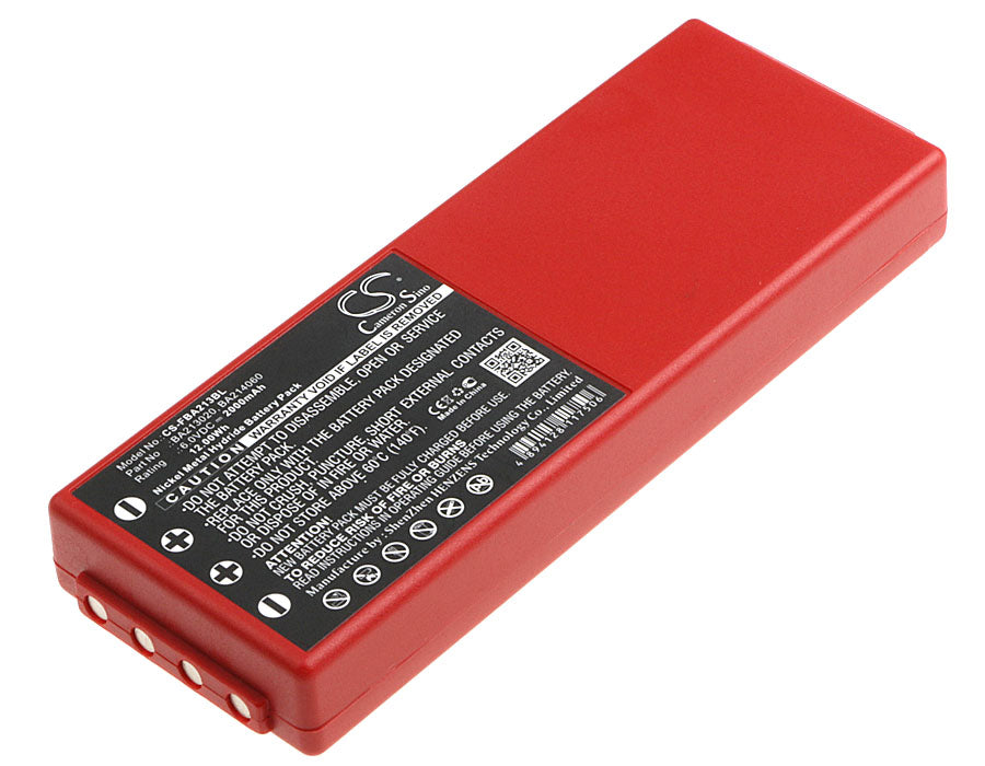 HBC Radiomatic ARB-BA210040 BA213020 FUB10AA FUB10XL FUB78AA Crane Remote Control Transmitter Replacement Battery