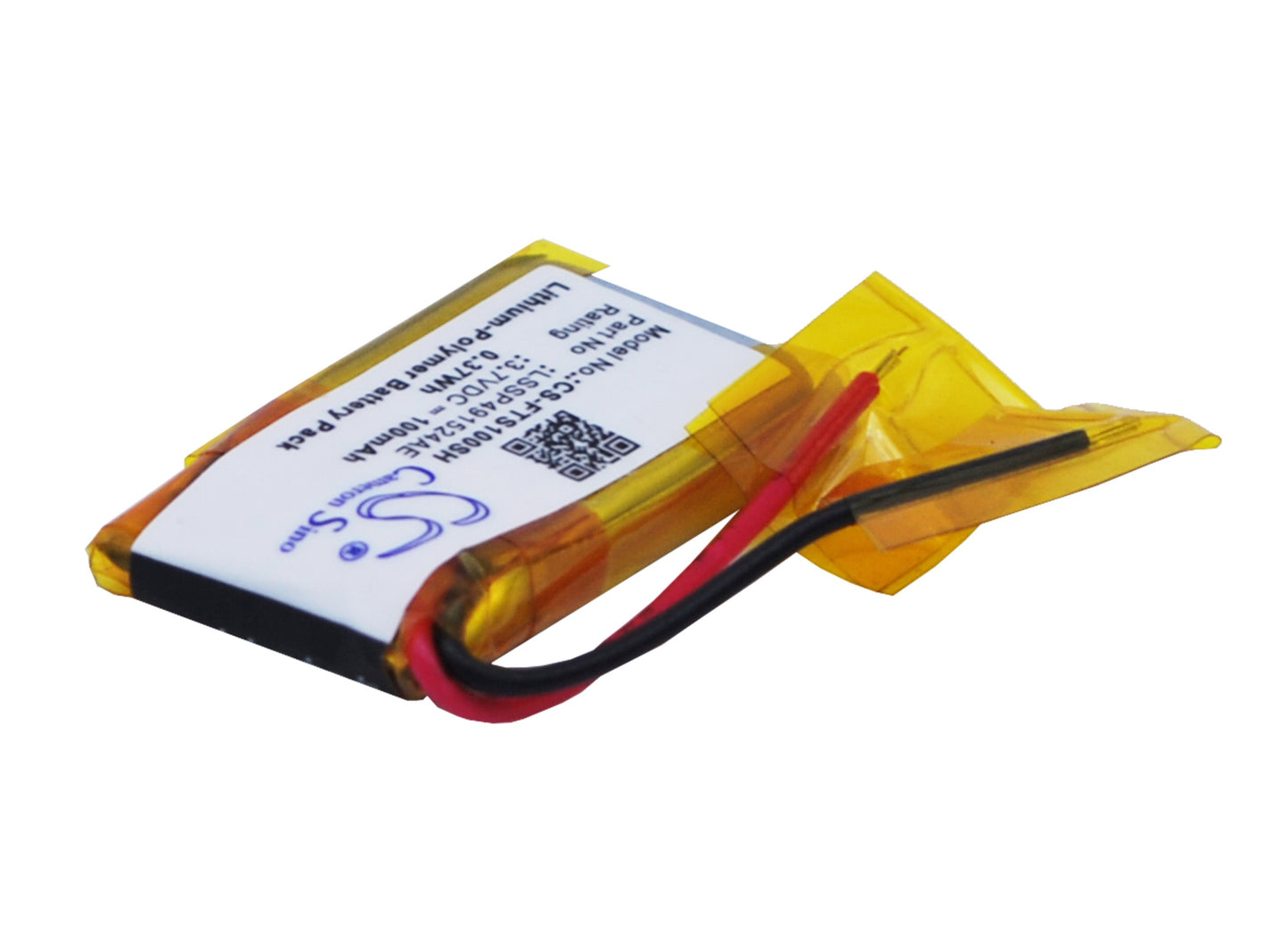 Replacement LSSP491524AE 3.7V 100mAh Battery for Fitbit Surge Smart Watch