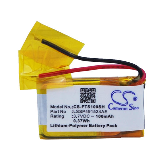Replacement LSSP491524AE 3.7V 100mAh Battery for Fitbit Surge Smart Watch