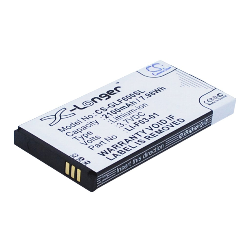 Golf Buddy DSC-GB600 GB3-PT4 Platinum 4 PT4 LI-F03-01 GPS Rangefinder Replacement Battery