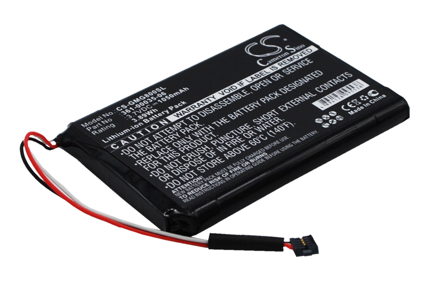 Replacement Battery for Garmin Approach G8 361-00035-06 GPS Navigator