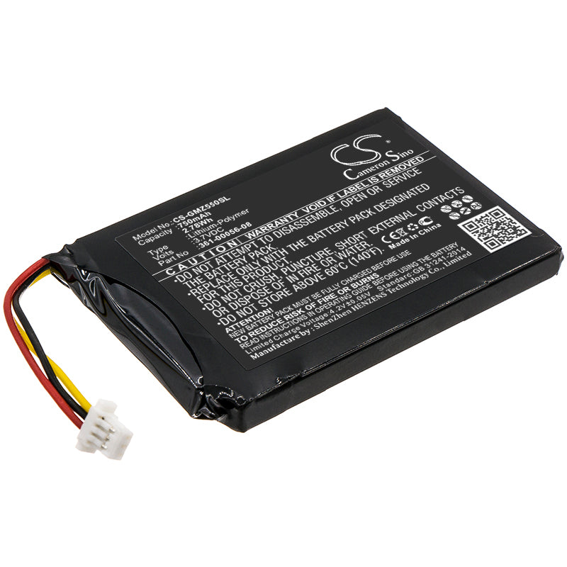 Replacement Battery for Garmin DriveSmart 5 55 65 LMT Drive 61 61LM 361-00056-08 GPS