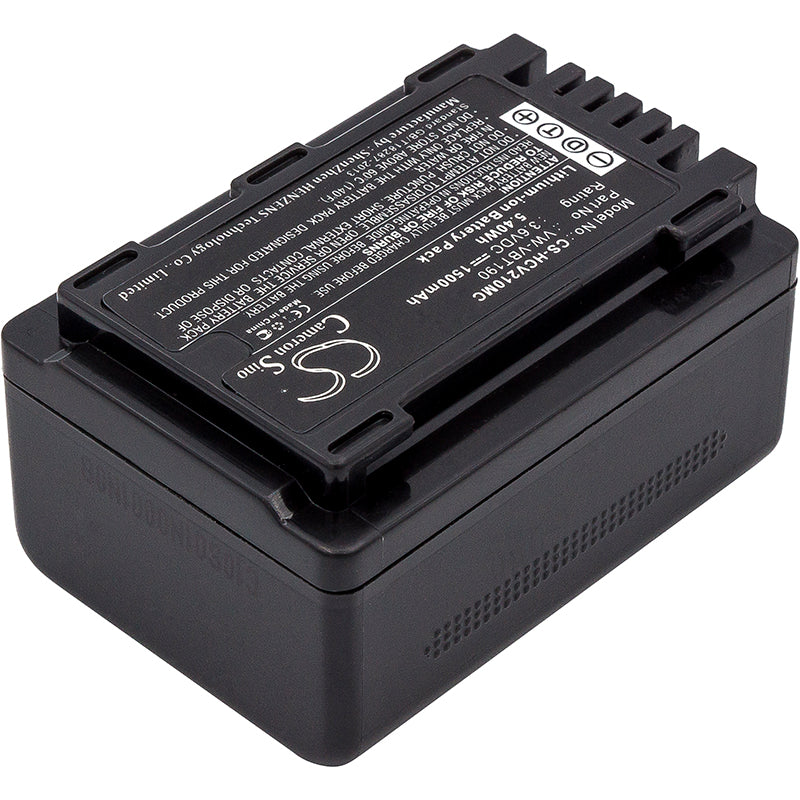 Replacement Battery for Panasonic VW-VBT190 HC-V110 HC-V130 HC-V160 HC-V180 HC-V201 HC-V210 HC-V230 HC-V250 HC-V270 HC-V710 HC-V730 HC-VX11 Camcorder
