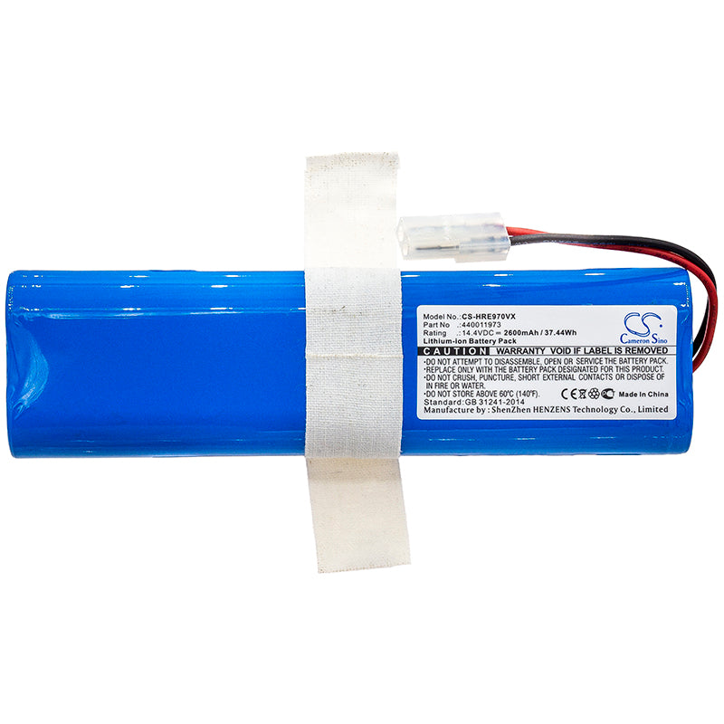 Replacement Battery for Hoover Ranger 5241 5241B Rogue 970 BH70970 D037-INR-M26-4S1P Robot Vacuum Cleaner