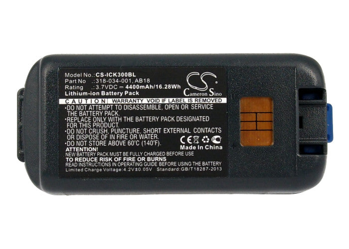 Replacement Battery for Intermec CK3 CK3A CK3C CK3C1 CK3N CK3N1 CK3R CK3X 318-033-001 318-034-001 AB17 AB18 Handheld Computer