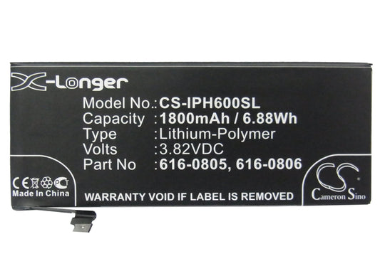 Apple iPhone 6 Replacement Battery