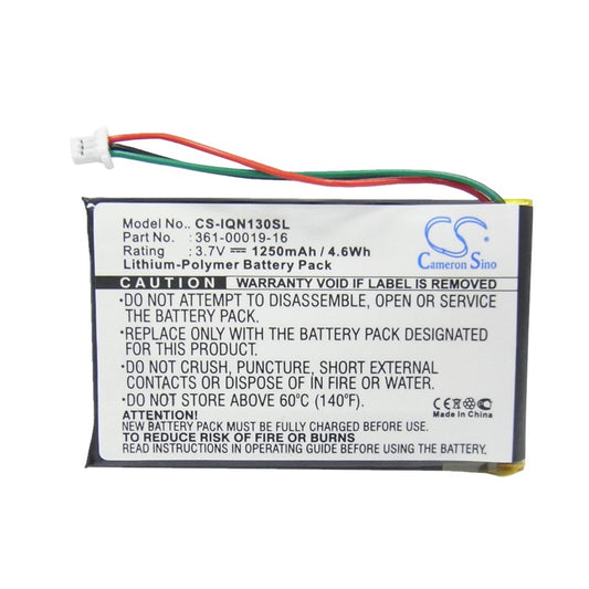 Replacement Battery for Garmin Nuvi 1300 1340T Pro 1350 1350T 1370 1370T 1375T 1390 1390T 1490 361-00019-12 361-00019-16 GPS Navigator  Edge 605 Edge 705