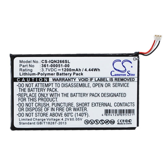 Replacement Battery for Garmin Nuvi 2460 2660 2595 LMT 2460LMT 2595LMT 2660LMT 2669 2669LMT 361-00051-00 361-00051-01 361-00051-02 GPS Navigation