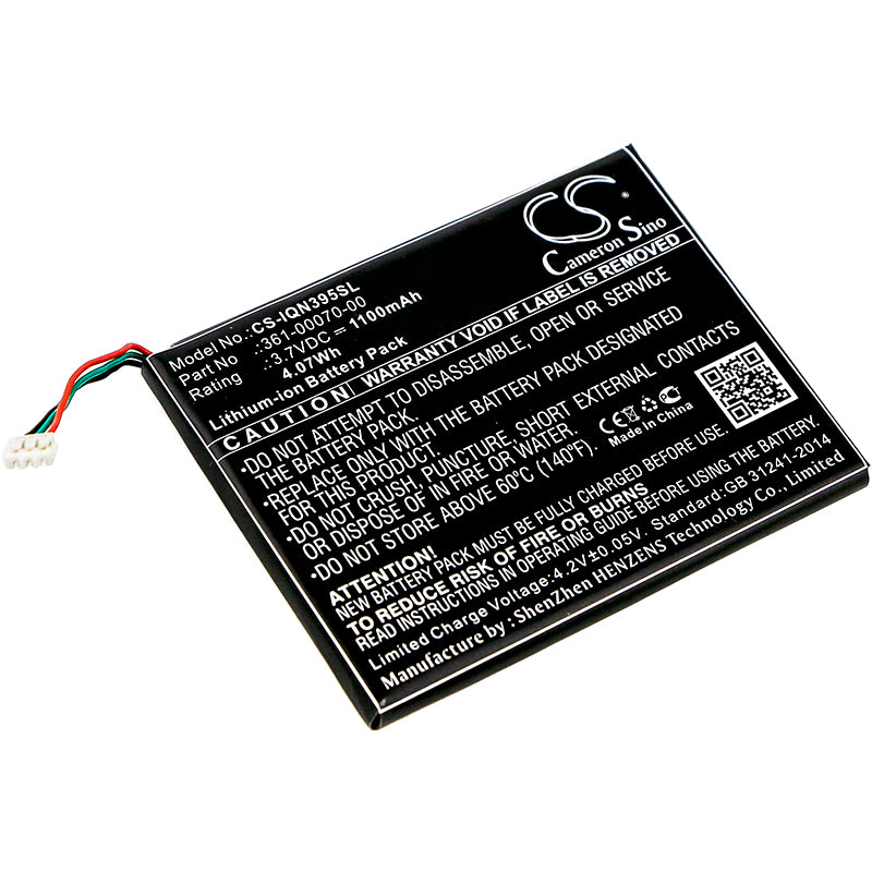 Replacement 361-00070-00 Battery for Garmin Nuvi 3597 3597LMT 3597LMTHD 3598 3598LMT 3598LMT-D GPS Navigation