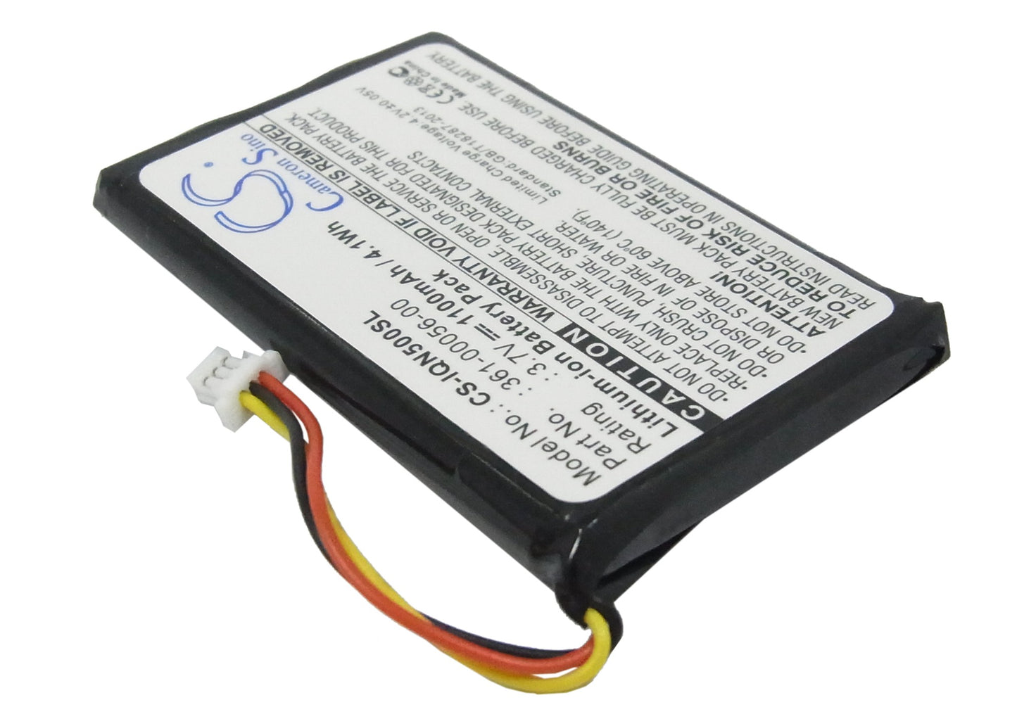 1100mAh Replacement Battery for Garmin Nuvi 30 40 40LM 50 50LM 52LM 55LM 55LMT 56LMT 66LM 2689LMT DriveSmart 51 60 61 65 LMT-S 361-00056-00