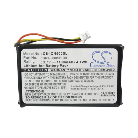 1100mAh Replacement Battery for Garmin Nuvi 30 40 40LM 50 50LM 52LM 55LM 55LMT 56LMT 66LM 2689LMT DriveSmart 51 60 61 65 LMT-S 361-00056-00