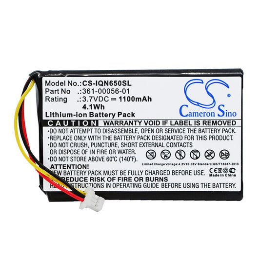 1100mAh Battery for Garmin Nuvi 65 65LM 66 66LMT 67 67LMT 010-01211-01 361-00056-11 361-00056-01 DriveSmart 70 LMT