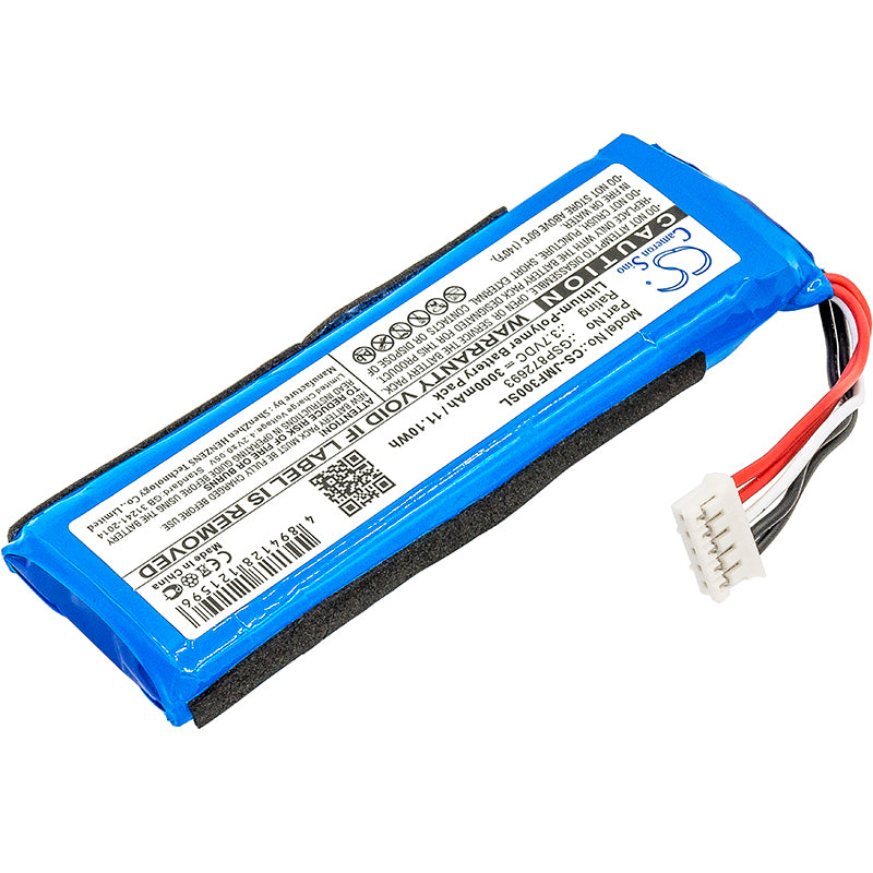 JBL Flip 3 Portable Bluetooth Speaker Replacement Battery, Part # GSP872693 P763098 03