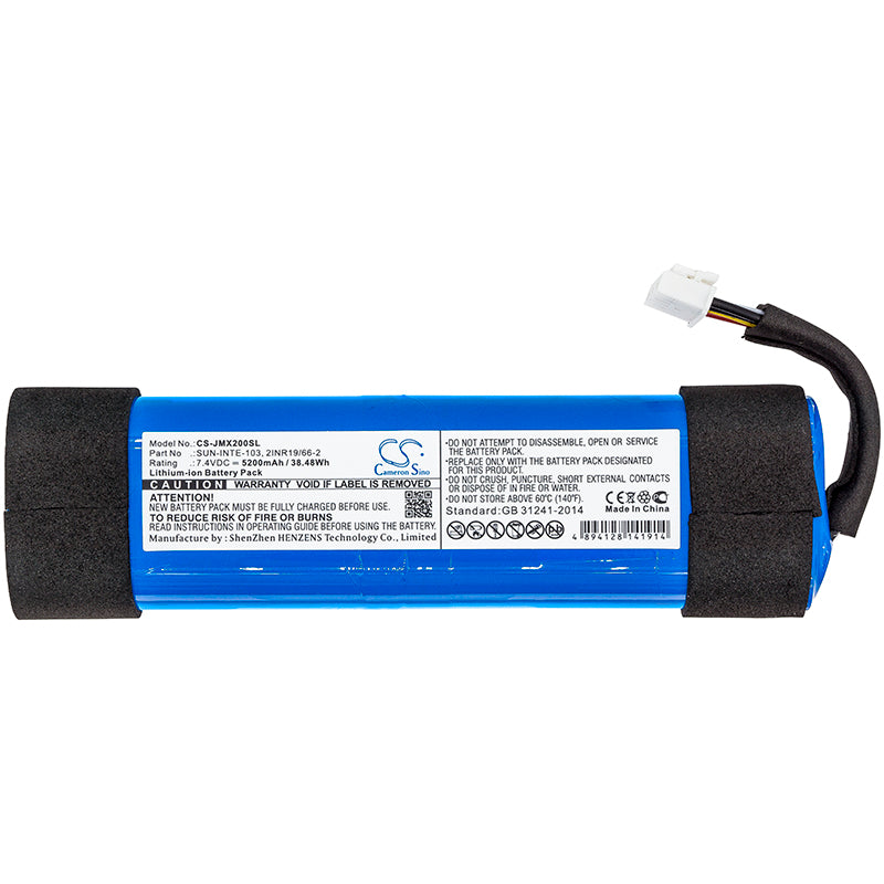 Replacement Battery Compatible with JBL Xtreme 2 Portable Bluetooth Speaker, Part # SUN-INTE-103