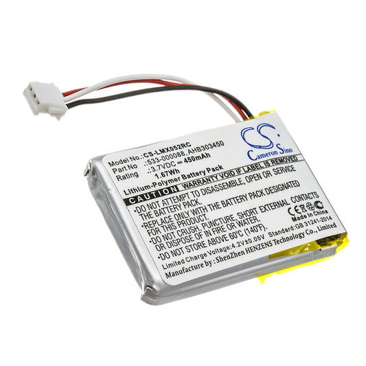 Replacement Battery for Logitech MX Master/MX Master 2S/MX Anywhere 2/MX ERGO/910-004362 Wireless Mouse, Only fits 533-000120 533-000121 AHB572535PJT