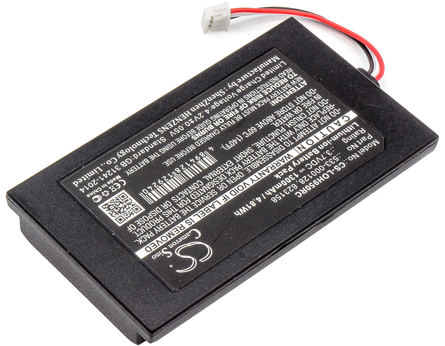 Replacement 533-000128 Battery for Logitech Harmony Elite Harmony 950 915-000257 915-000260 Remote Control