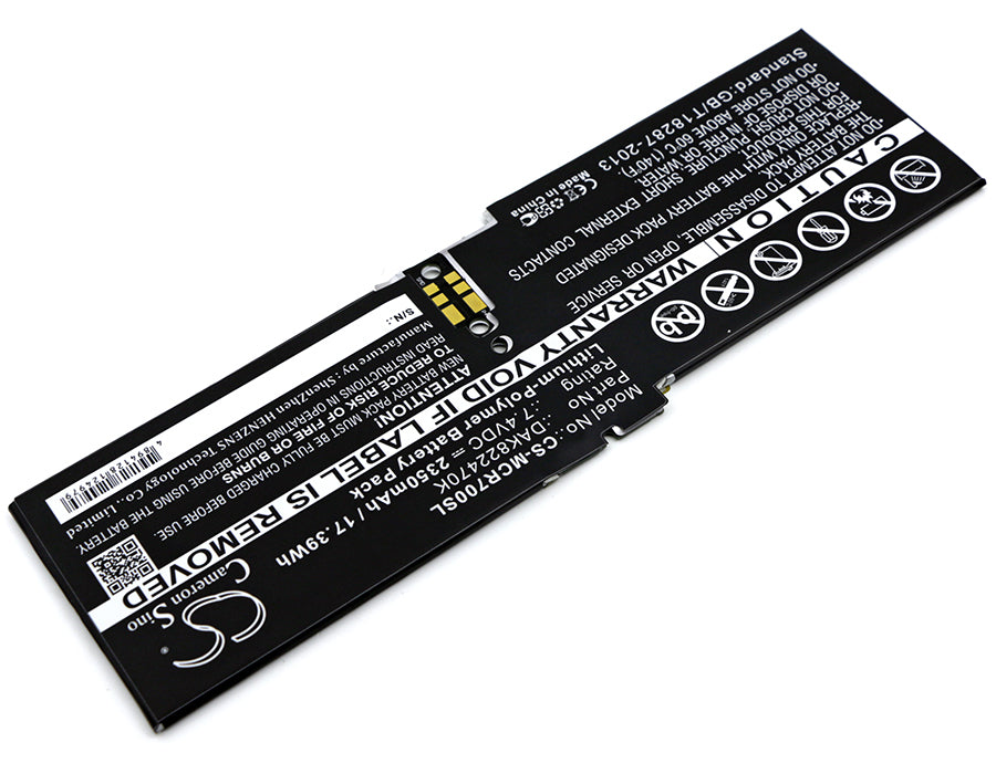 Replacement Battery for Microsoft Surface Book 1 2 1703 1704 1705 CR7-00001 CR7-00002 CR7-00005 CR7-00007 DAK822470K G3HTA020H G3HTA044H G3HTA045H